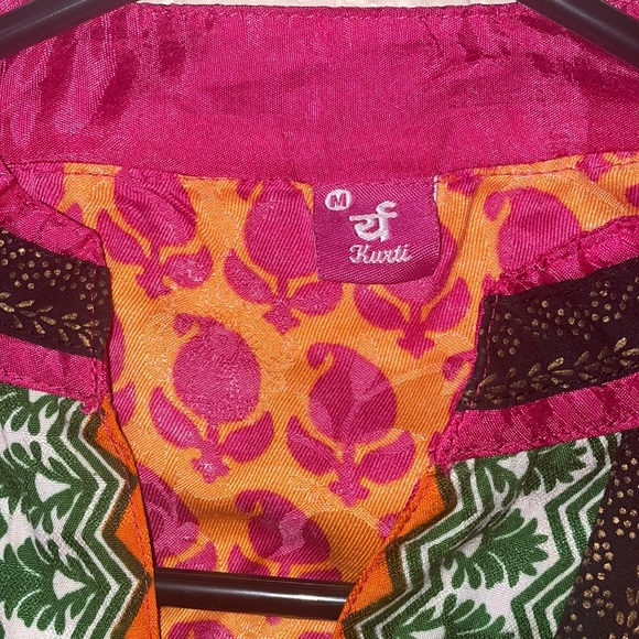 Colorful Indian kurti in size medium - Picture 3 of 4